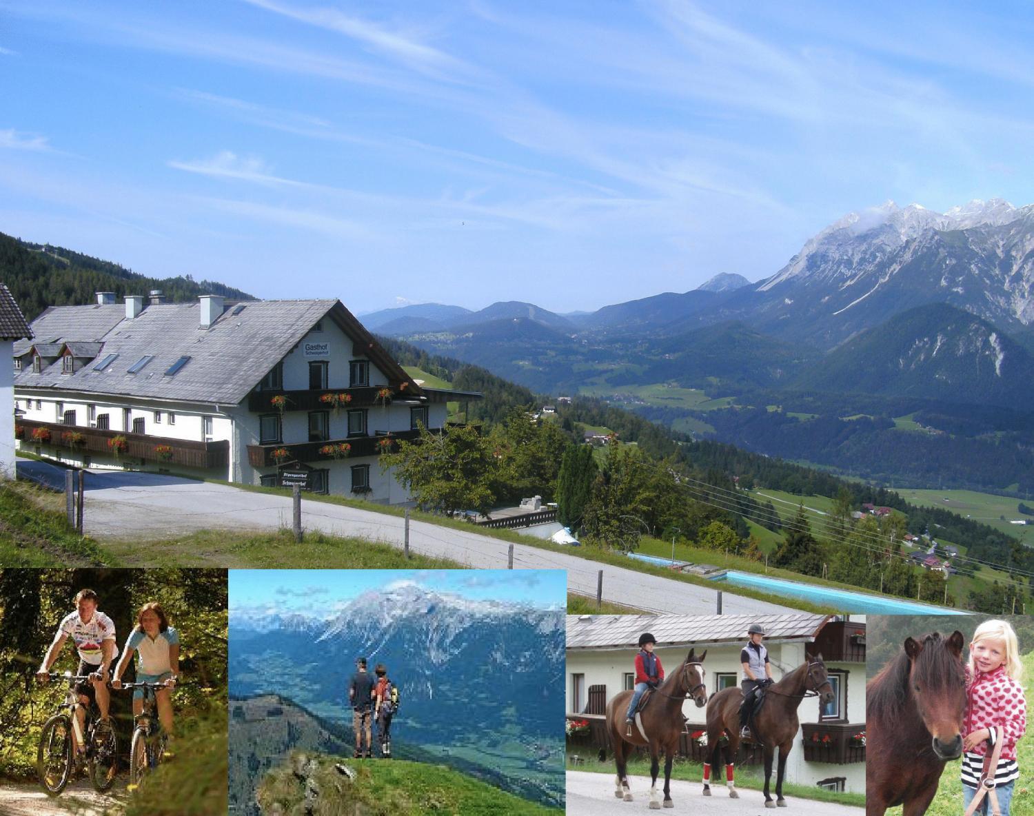 Berggasthof Schwaigerhof Haus im Ennstal Luaran gambar
